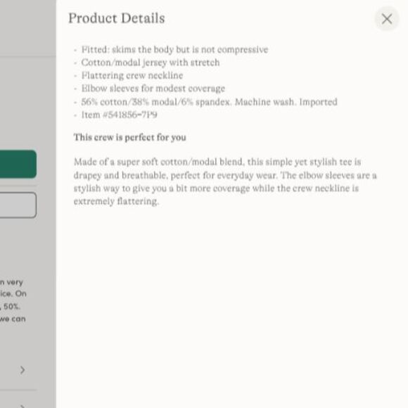 lands end top sunset coral pink short sleeve mini striped shirt pl p large - Picture 4 of 4